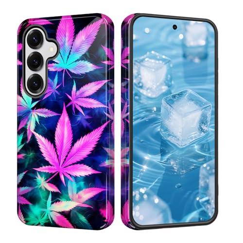 smauncucn for Samsung Galaxy A27 5G Case,Dual-Layer Shockproof Protective Phone Cover,Slim TPU + Hard PC Bumper with Raised Screen & Camera Protection,Anti-Scratch,Smoke Weed - image 1