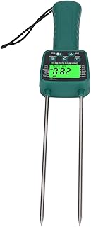 YY1011 Portable Hay Moisture Meter, Grain Moisture Tester with LCD Display, Can English and Chinese Switching with Voice Broadcast Digital Hay Moisture Meter