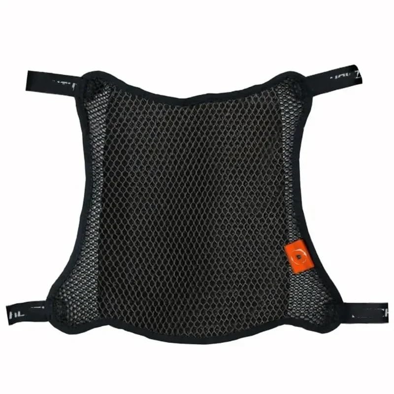 Housse de siège moto antidérapante et couvre selle filet respirant pour cyclomoteur