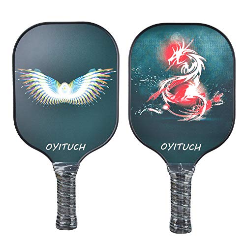 Kit de pickleball Drfeify avec palettes légères en carbone pour éviter la fatigue du poignet