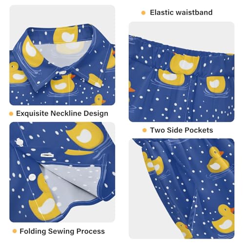 Image of Boccsty Ice Cream Drip Boy Summer Shorts Sets Hawaiian Toddler Boys T-Shirt & Pants 2 Pcs 3T-10T
