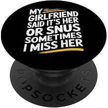 Snus Miss Girlfriend Swedish Snus PopSockets Adhesive PopGrip