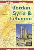  Jordan, Syria and Lebanon (Lonely Planet Travel Atlas) [Idioma Inglés]