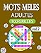 MOTS MELES ADULTES: Mots cachés pour adultes avec Solutions| 100 Puzzles - 2000 Mots| Gros caractères format A4