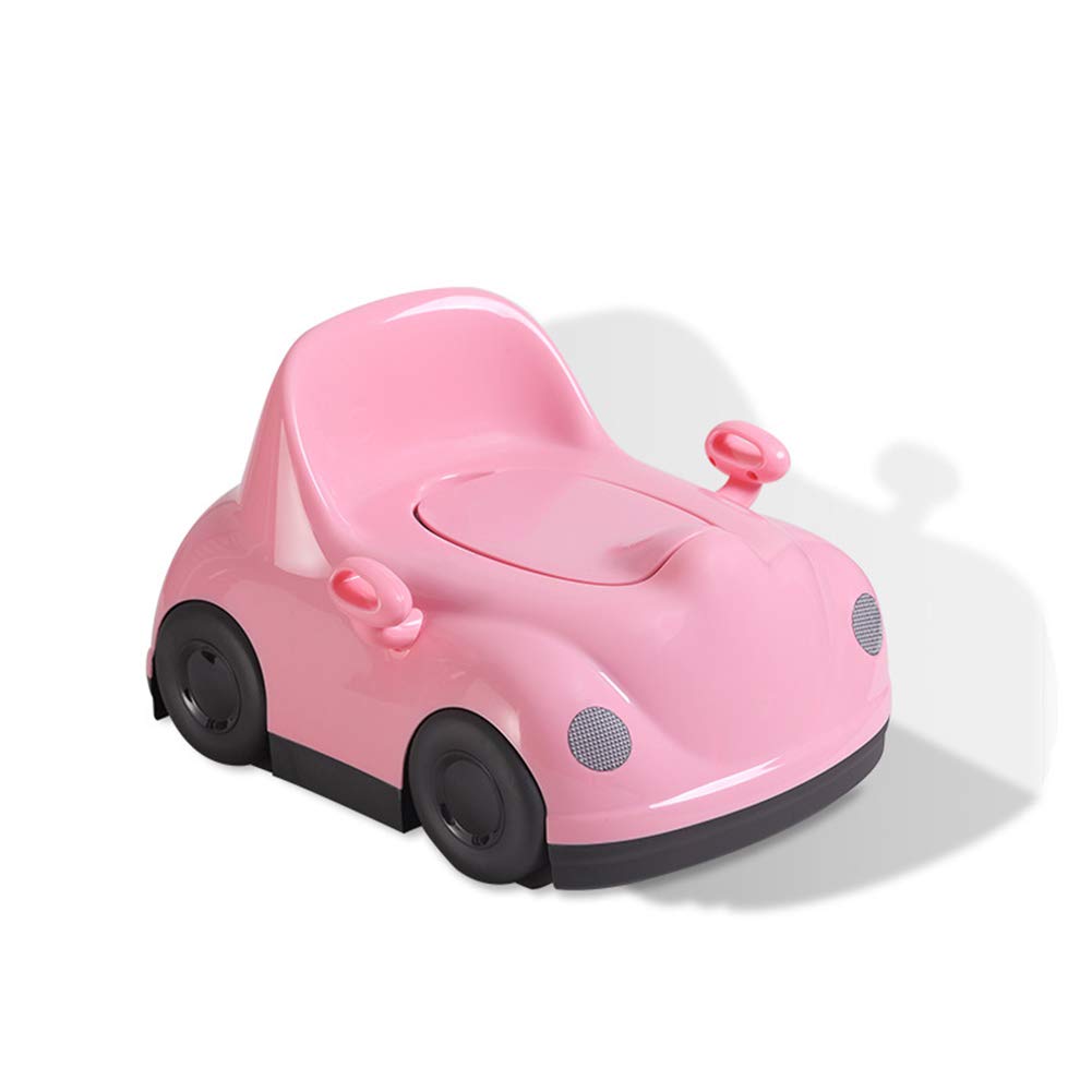 Baby Töpfchen, Toilettentraining für Jungen und Mädchen, Tragbare Herausnehmbare Cartoon-Toilette, Leicht zu Reinigen, für Kinder Von 1-7 Jahren(A)