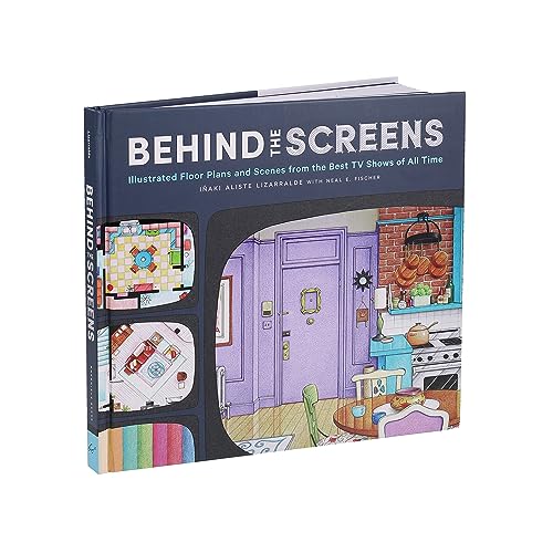 Behind the Screens: Illustrated Floor Plans and Scenes from the Best TV Shows of All Time