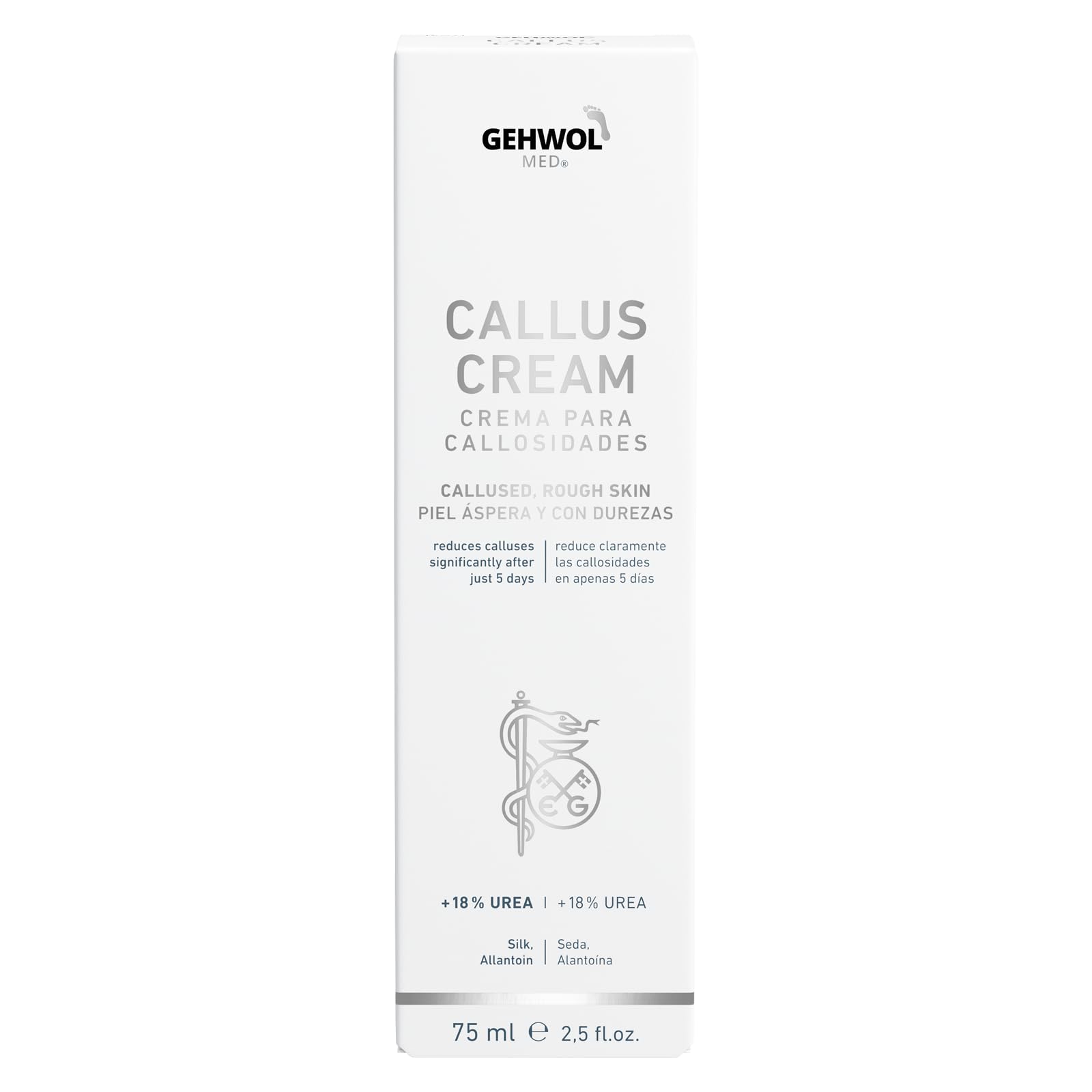 GEHWOL Med Callus Cream with 18% Urea, 2.6 oz
