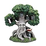 Ulifery Natural Green Tree Trunk Big Wood House Funny Tank Aquarium Ornament Figurines Fish Tank...