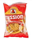 Mission Foods White Round Tortilla Chips, 3 Ounce (Pack of 24)