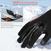 KastKing HydroFlex Waterproof Fishing Gloves, Touchscreen Compatible, Non-Slip Palm, 4-Way Stretch, Extended Cuff for Winter & Ice Fishing, Kayak, Boating, Unisex