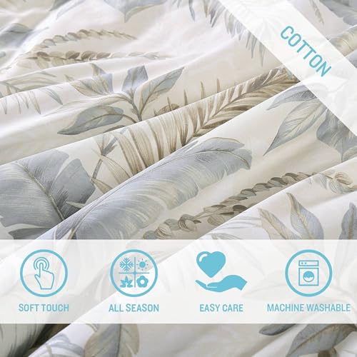 Image of Tommy Bahama - Tropical King Size Comforter Set with Matching Shams