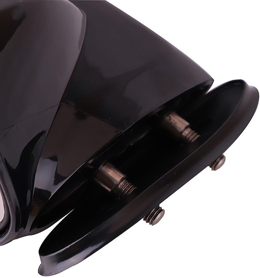 WaveRunner 2005-2009 Right Hand Mirror Compatible with Yamaha RH VX110, Deluxe, Cruiser, Sport (Black, F1S-U596C-10-00)