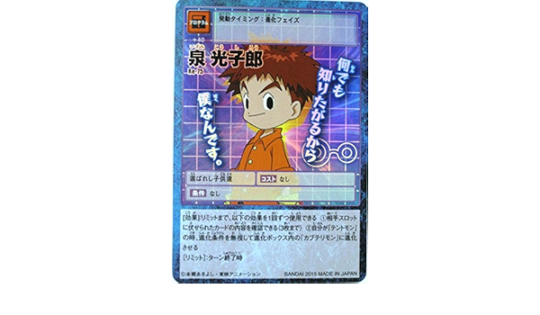 期間限定お試し価格 泉光子郎 デジモンアドベンチャー15th