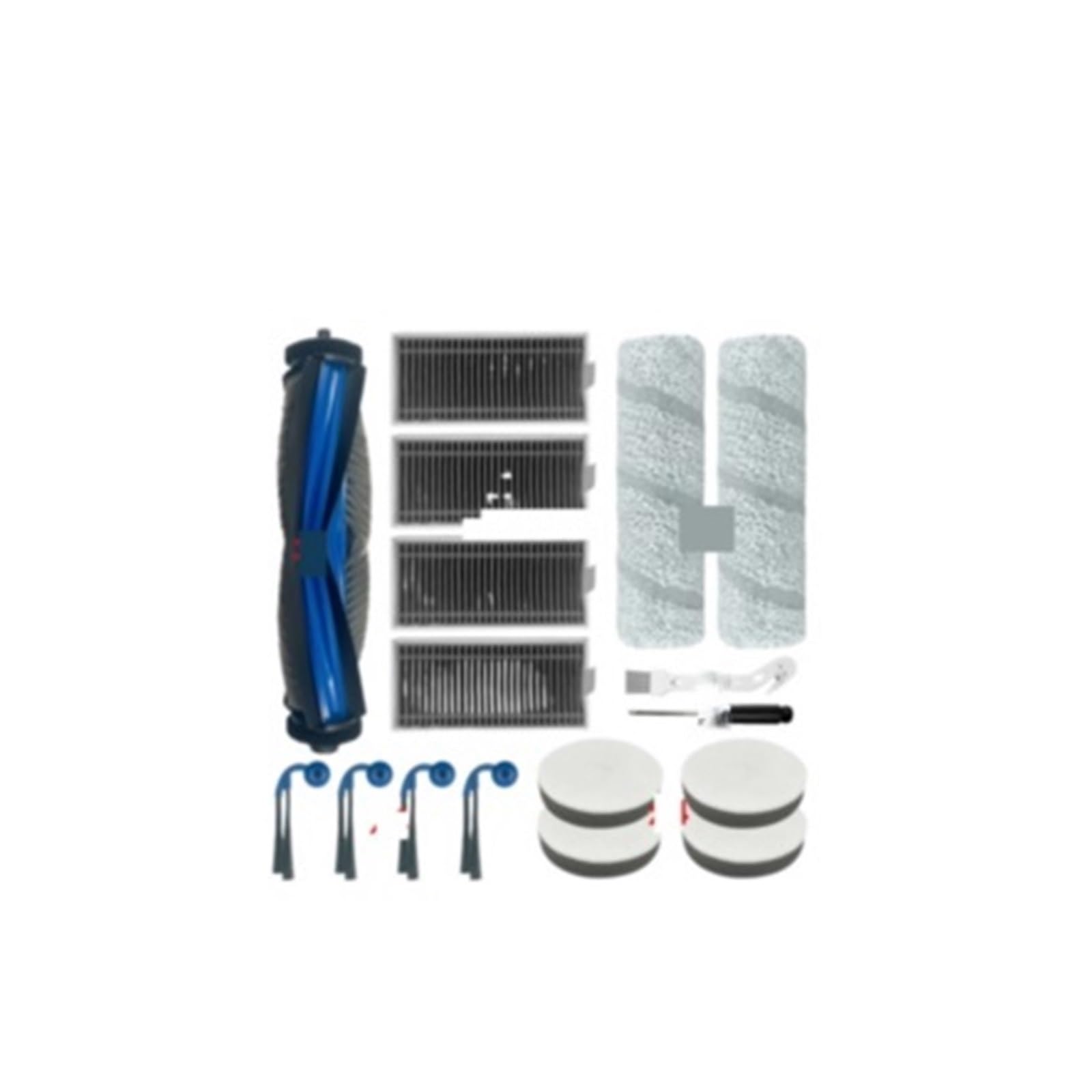 HIZON Robot Vacuum Cleaner Replacement Accessaries Kit Set， Compatible For ECOVACS，Compatible For DEEBOT， X11 0mni(1pcs)