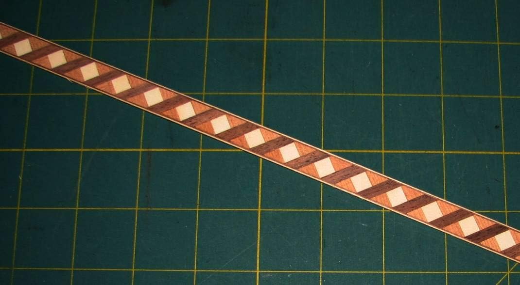 Cherry/Walnut/Holly Real Wood Inlay Banding Strip 1/2 X 36