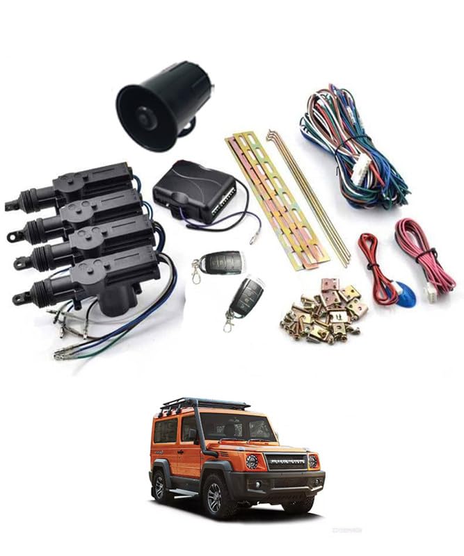 RKPSP 4W Car Remote Central kit Door Locking & Security Keyless Entry for Car/Jeep/SUV-105