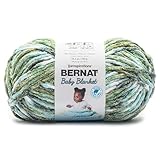  Bernat Baby Blanket Big Ball Yarn-Mossy Path