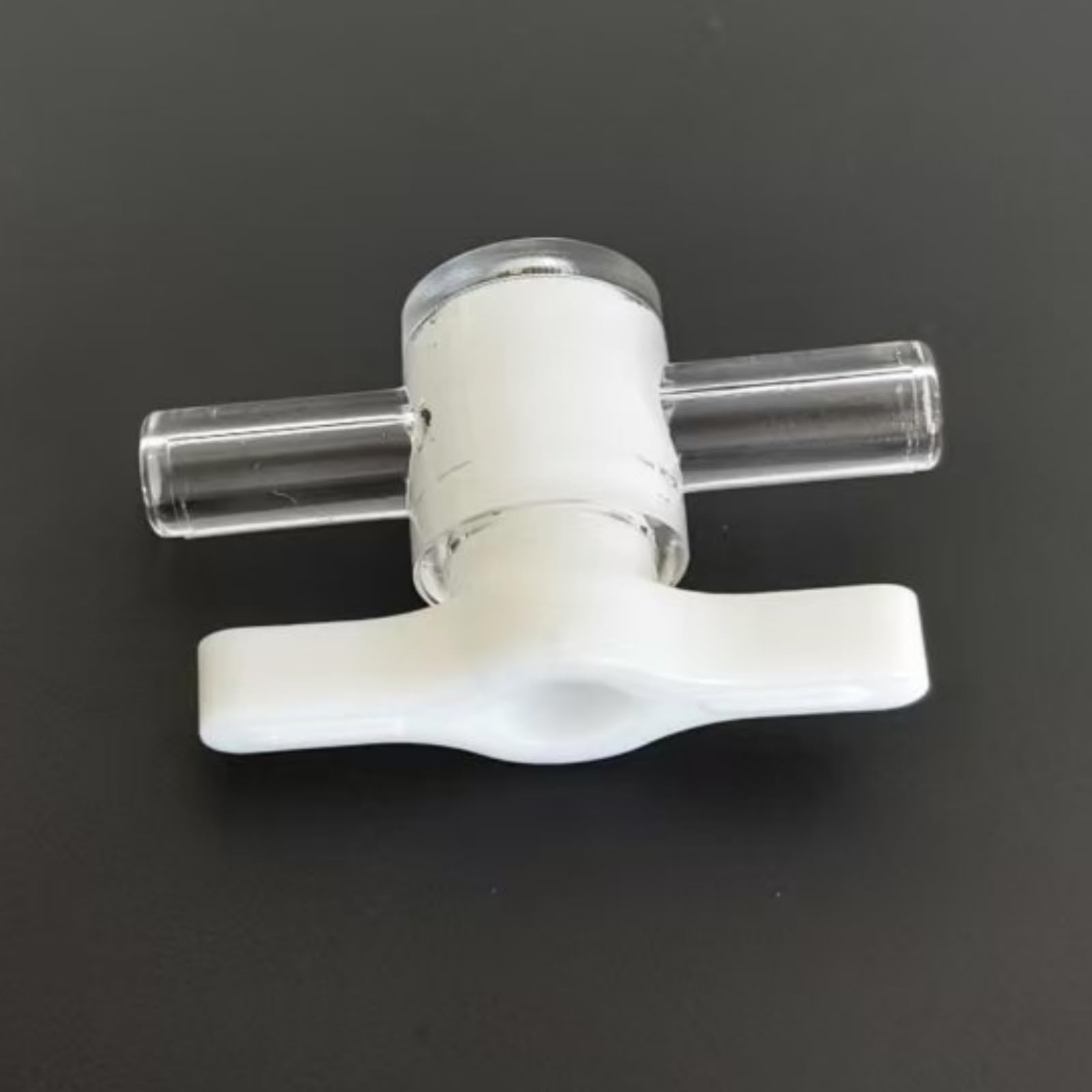Válvula de plástico Luer Slip macho hembra de llave de paso de 2 vías for instrumentos analíticos de laboratorio 100 piezas