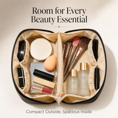 Image of Cosmetic Bag, Women's Makeup Travel Bag