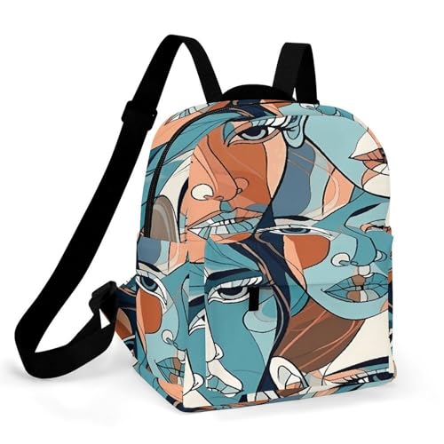 Mochila para mujer impermeable con base sólida y confort ergonómico