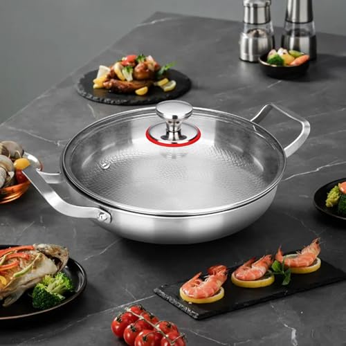 Set de 2 Piezas Wok Titanio 14 pulg y Sartén 10 pulg miniatura 3