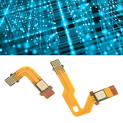 Sxhlseller Reemplazo de Cable Flexible de Micrófono, Cable Conector de Altavoz L R de Alta Dureza para Controlador de Consola PS5, Cable de Cinta de Micrófono Interno de Manija para Controlador PS5