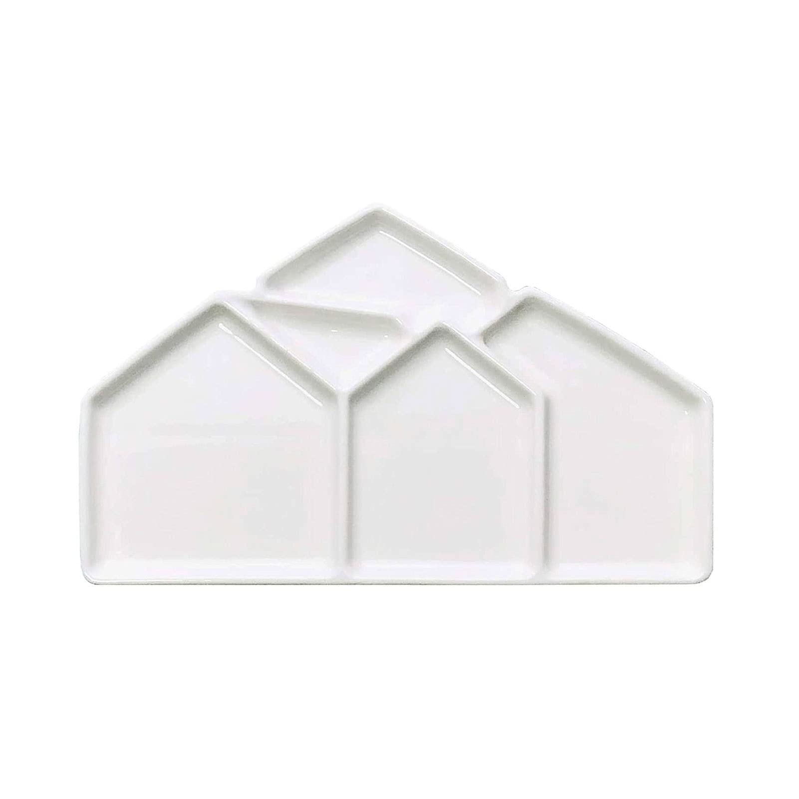 Palette d'artiste de porcelaine lavable pour aquarelle qui ne tache jamais