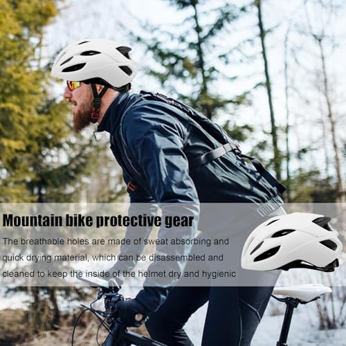 Casque vélo antichoc avec protection en polycarbonate léger