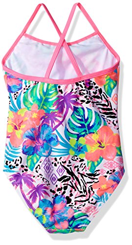Breaking Waves Girls' Amazon Adventure One Piece Swimsuit2