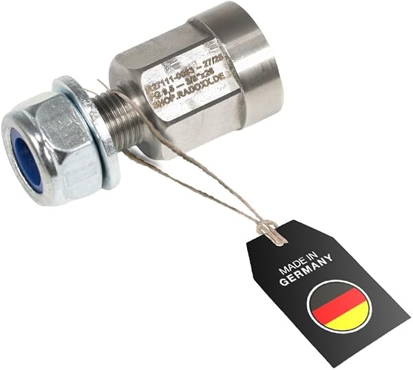 TRAILERAXXLE - Full Axle Adaptor for Bicycle Trailer Thread M12 x 1.25 - 1