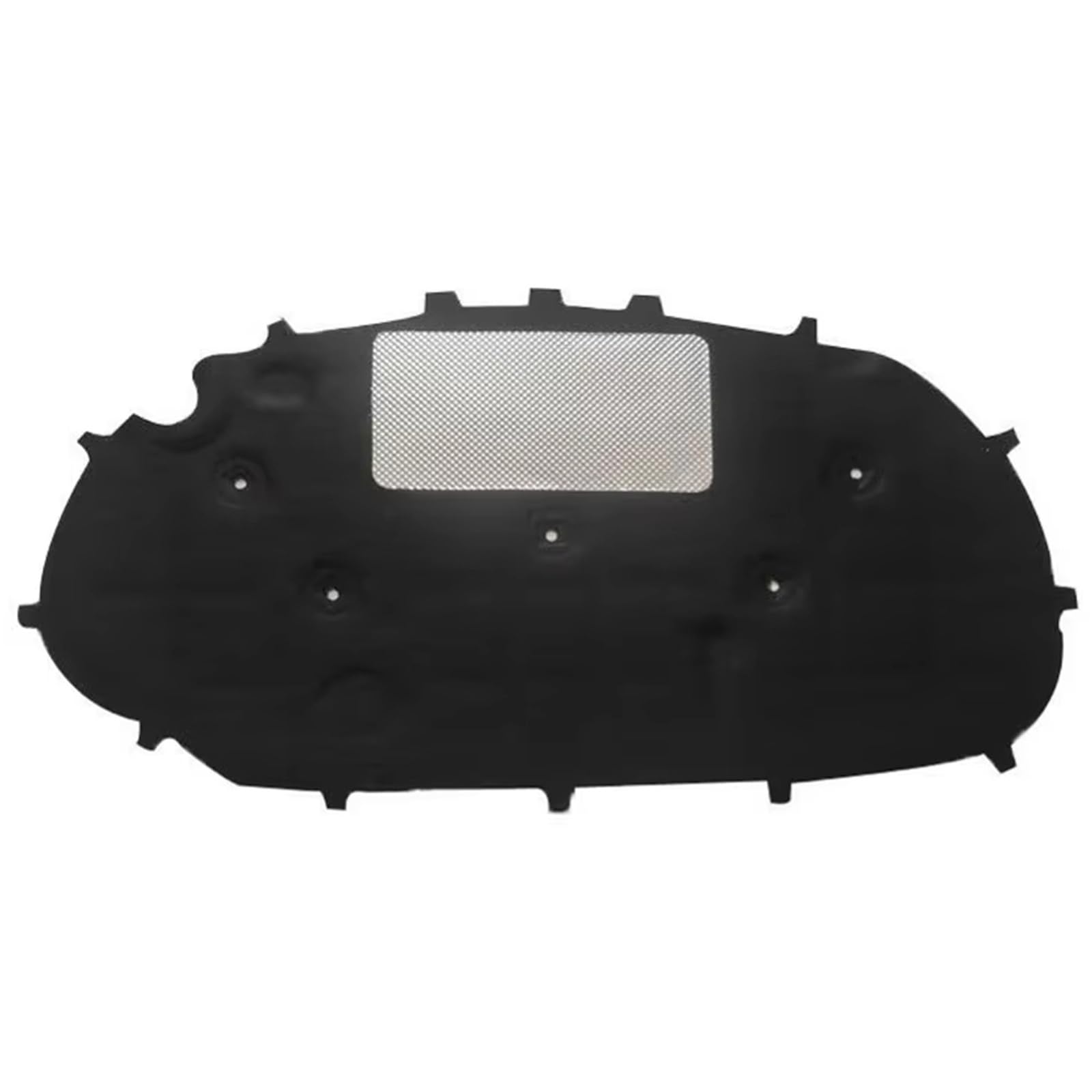 Mzbcusdio One Color Acoustic Engine Cover Compatible With Vw For Golf 6 2008 2009 2010 2011 2012 2013 Car Hood Engine Sound Pad Cotton Soundproof Cover Thermal Heat Mat