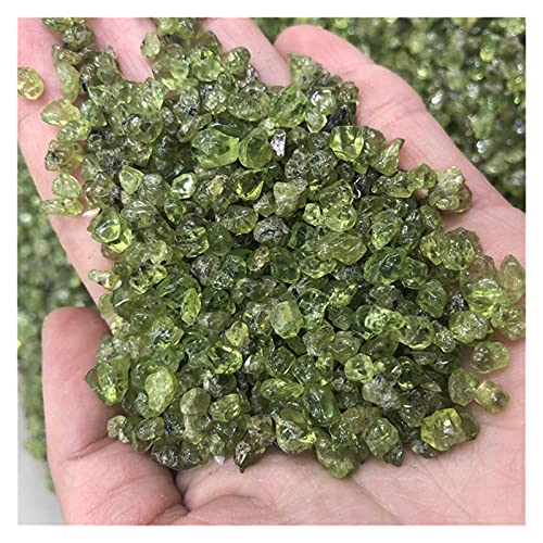 Péridot naturel brut olivine vert : le cadeau idéal comme pierre de naissance d'août