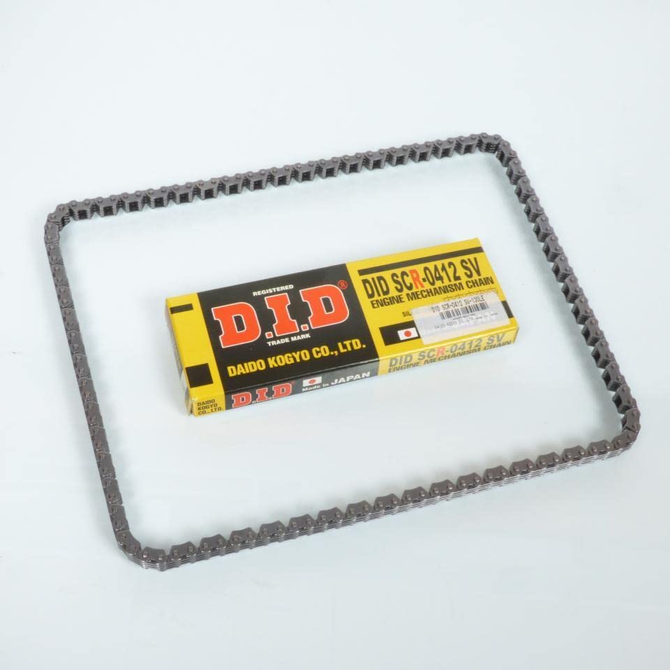 Cadena de distribución DID para moto Yamaha FZS 1000 Fazer (2001-2005) de 130 eslabones SCR0412SV