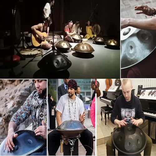 Handpan Drums D Minor 9/10/12 Notas Tambor de Acero miniatura 7