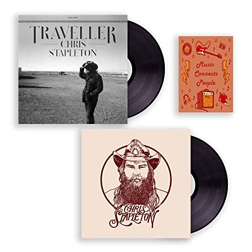 Chris Stapleton Debut Vinyl LP Albums With Art Card