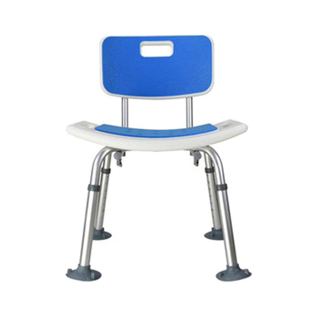 Tabouret de douche antidérapant et chaise de salle de bain réglable en hauteur pour senior