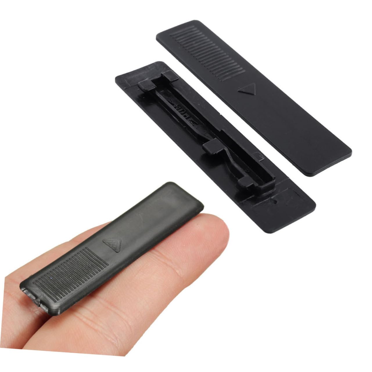 PRETYZOOM 2pcs Clip Replacement Roof Rack Clip Roof Luggage Carrier Luggage Rack Cover Black