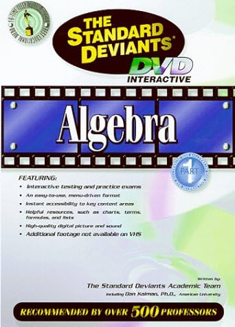 The Standard Deviants - Algebra, Part 1