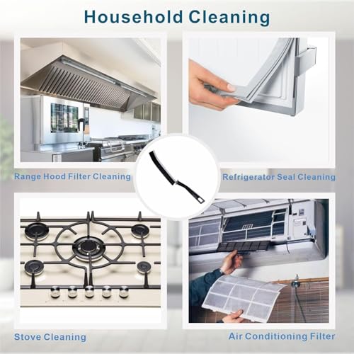 Image of Sovely Gap Cleaning Brush, Bathroom Mini Gap Cleaning Brush, Crevice Clean Corners of Bathroom Kitchen Tiles, Window Slots Pack of 2
