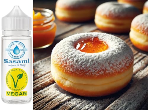 Arôme donut abricot Sasami 100ml liquide gourmand et vegan