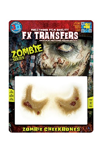 FX Transfers - Zombie Series 3D Zombie Cheek Bones...