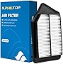 PHILTOP Engine Air Filter, EAF009 Replacement for Accord L4 Gas (2013-2017), TLX L4 (2015-2020), Compatible with CA11476 Air Filter, Protect Engine & Improves Acceleration