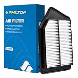 PHILTOP Engine Air Filter, EAF009 Replacement for Accord L4 Gas (2013-2017), TLX L4 (2015-2020),...