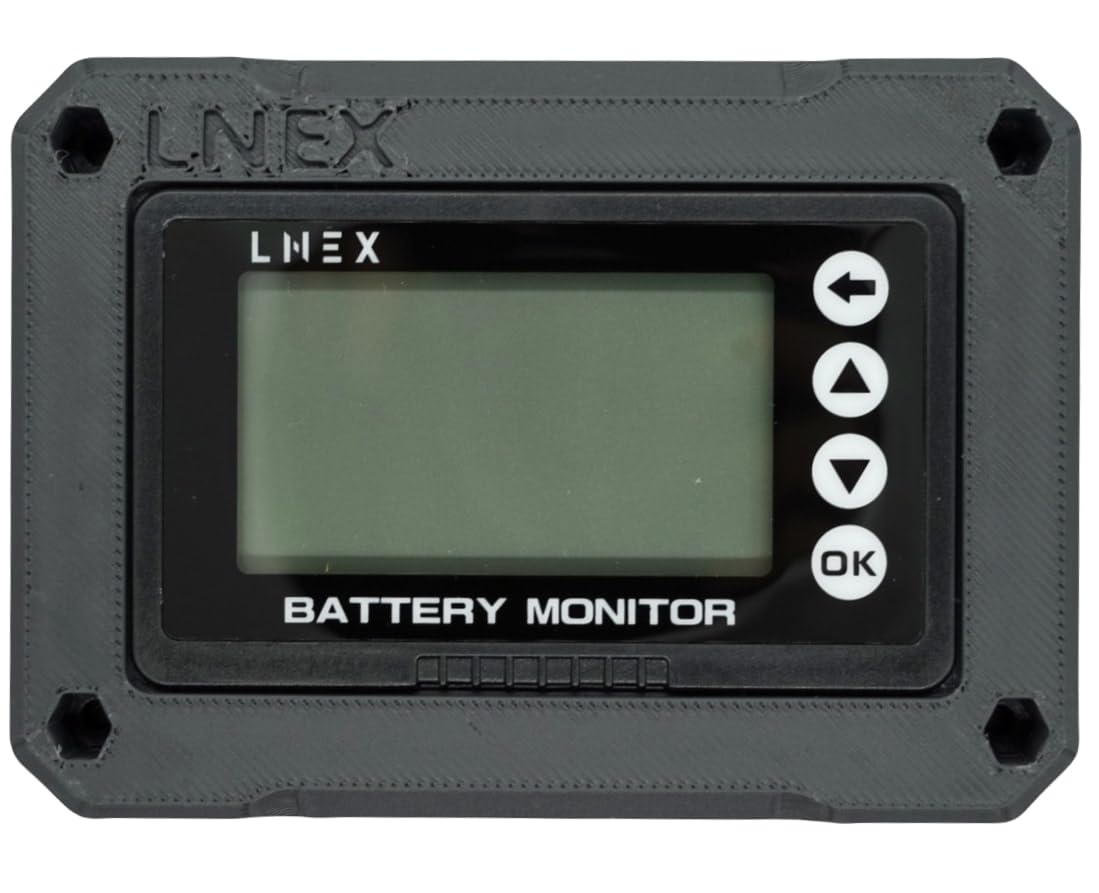 Amazon.co.jp: LNEX バッテリーモニターマウント カーボンファイバー3D