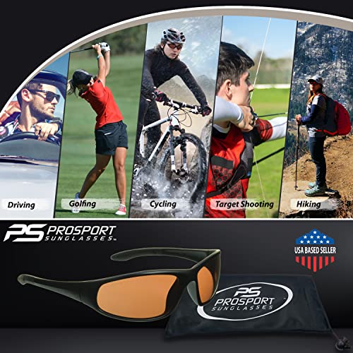 proSPORT Bifocal Sunglasses Safety for Men and Women. High Definition Blue Blocking Lenses.4