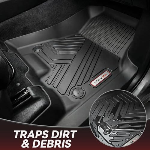 Image of YITAMOTOR Floor Mats for 2025 2026 Ram 1500 Crew Cab with 1st Bucket Seat