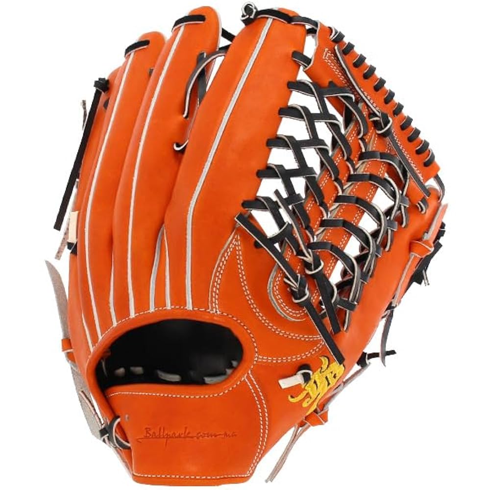 野球 和牛JB JB 硬式グロ―ブ グラブ オレンジ 投手用 二塁・遊撃手 内 野球 和牛JB JB 硬式グロ―ブ グラブ オレンジ 投手用 二塁・遊撃手 内