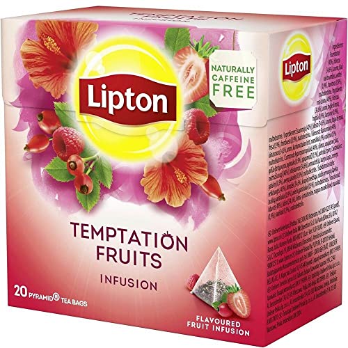 Lipton Temptation Red Infusion Strawberry & Raspberry (Pack Of 3) #TOP6