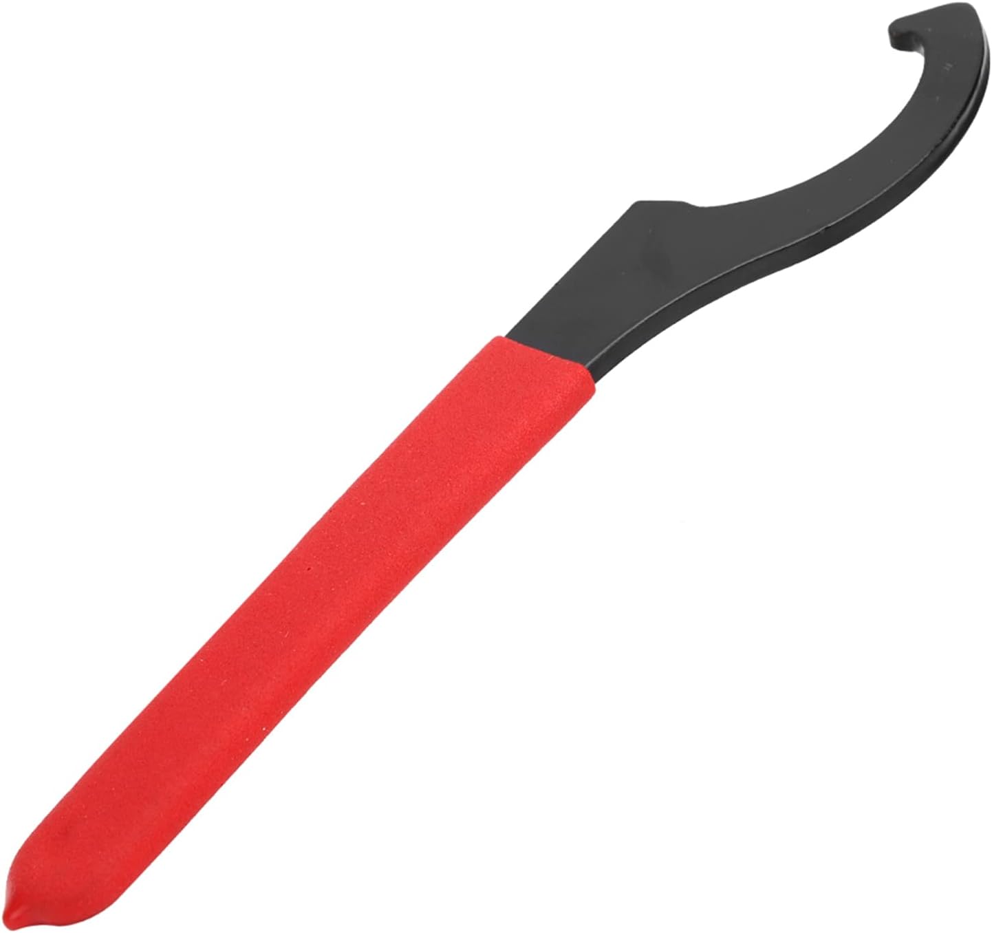 Naroote Locknut Wrench, Castle Nut Wrench, Coilover Spanner Wrench C Shape Shock Spanner Wrench High Carbon Steel Hook Wrench Tools for Suspension System and Shock Adjustments (APU16)