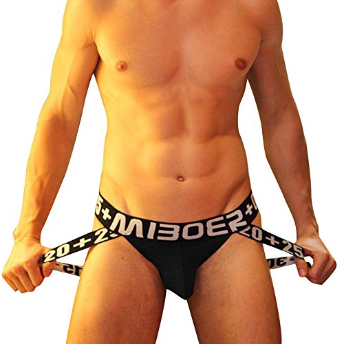 VPASS Calzoncillos Sexy para Hombre Moda Transparente Malla Pack de 4 Tangas...